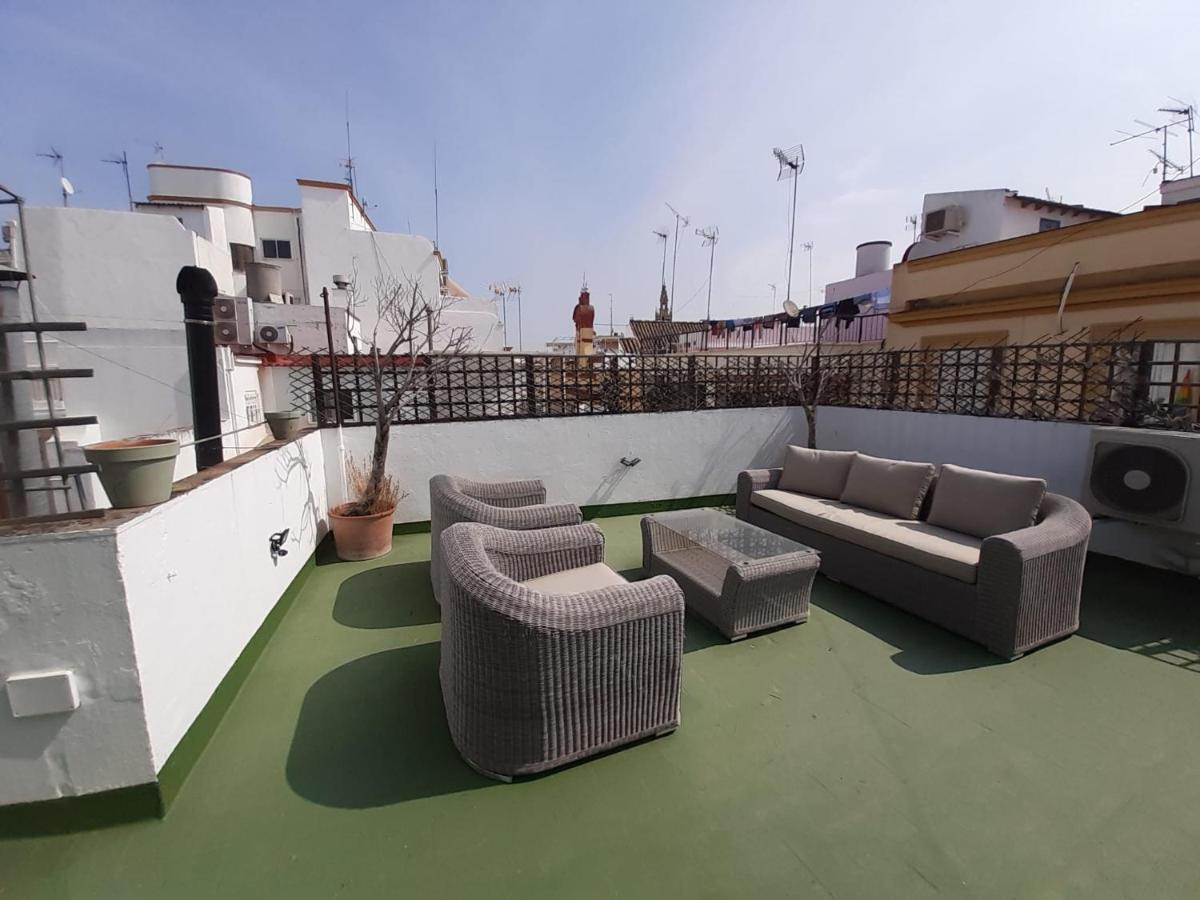 Champion Duplex Terrace And Garage Old Town 6 Pax Daire Sevilla Dış mekan fotoğraf